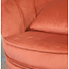 Lizzely Garden & Living Fauteuil zitbank 1 persoons Belle oud roze bankje