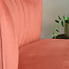 Lizzely Garden & Living Fauteuil zitbank 1 persoons Rilaan velvet oud roze stoel