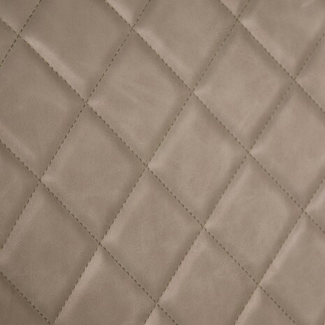 Lizzely Garden & Living Eetkamerstoel met armleuning Yurgan donkergroen kunstleder eetstoel