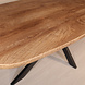 Lizzely Garden & Living Eettafel Deens ovaal 210x110cm bruin Hero ovale eettafel