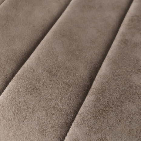 Lizzely Garden & Living Barkruk Anel met rugleuning: antraciet barstoel met zwart onderstel