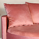 Lizzely Garden & Living Fauteuil loveseat velvet oud roze draaibare fauteuil