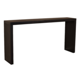 Lizzely Garden & Living Bijzettafel 150cm mangohout Randy zwart Lizzely Garden & Living Bijzettafel 150cm mangohout Randy zwart