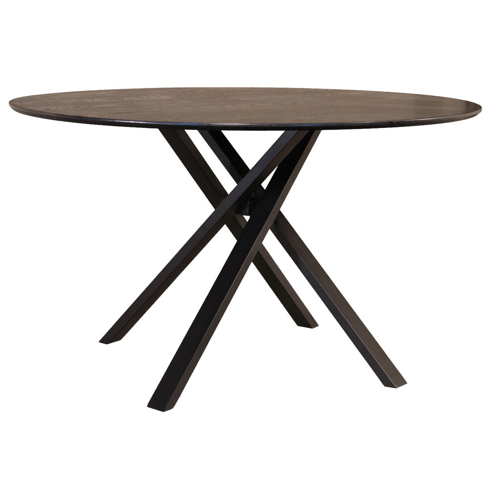 Eettafel rond Ronsi Antoinette zwart 140cm ronde tafel