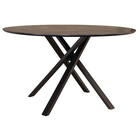 Eettafel rond Ronsi Antoinette zwart 140cm ronde tafel