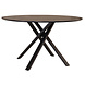 Lizzely Garden & Living Eettafel rond Ronsi Antoinette zwart 140cm ronde tafel