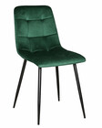 Eetkamerstoel Catoo donkergroen velvet eetstoel
