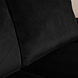 Lizzely Garden & Living Zitbank Zora 2,5-zits zwart velvet bank stof bankstel