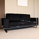 Lizzely Garden & Living Zitbank Zora 2,5-zits zwart velvet bank stof bankstel