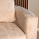 Lizzely Garden & Living Hoekbank design Nox 250cm bank beige chenille bankstel links loungebank