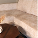 Lizzely Garden & Living Hoekbank design Nox 250cm bank beige chenille bankstel links loungebank