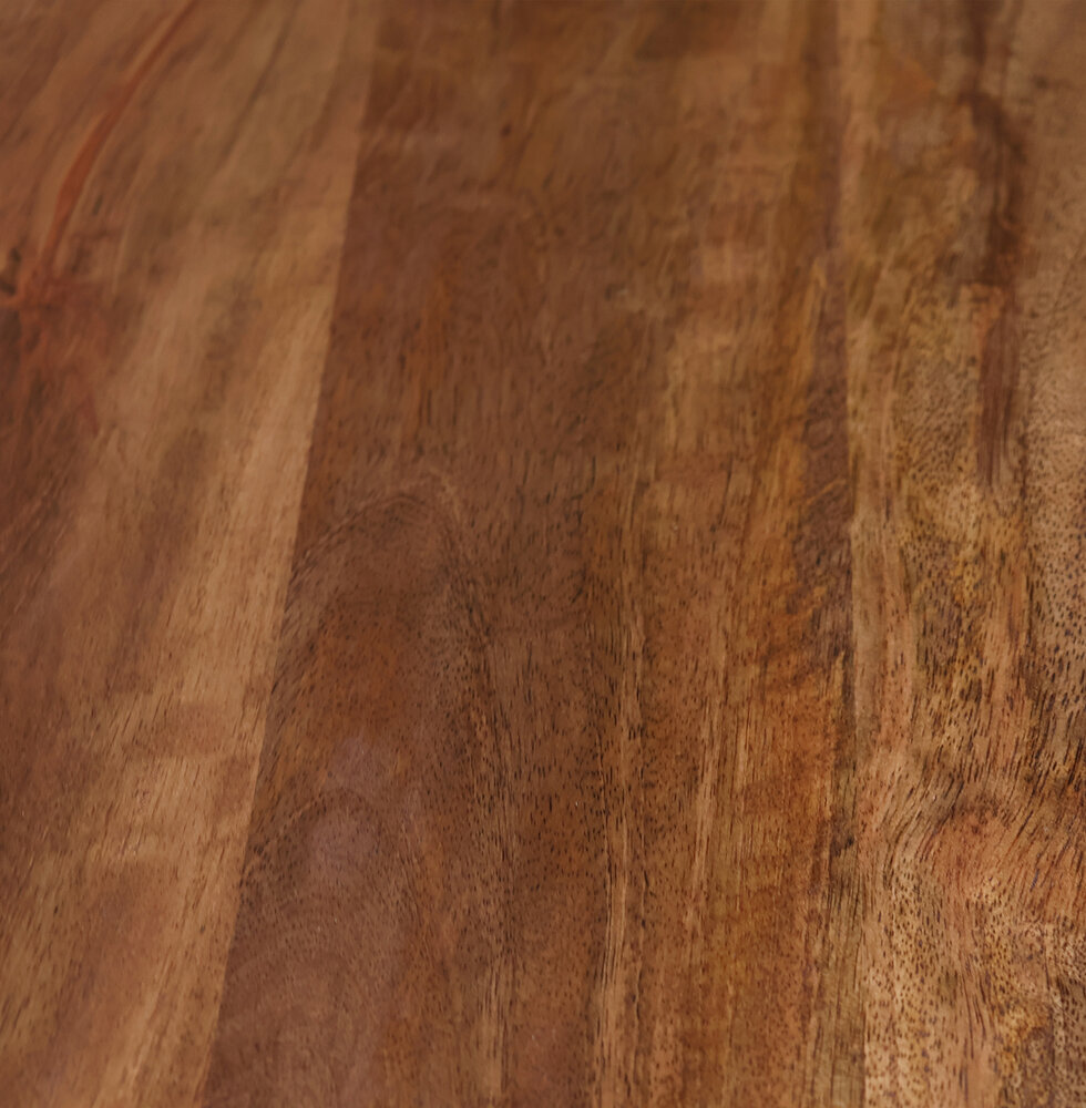 TV meubel mangohout Robin 135cm industrieel duurzaam massief hout mango
