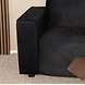 Lizzely Garden & Living Hoekbank design Riley 270cm bank zwart velvet loungebank rechts