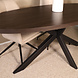 Lizzely Garden & Living Eettafel ovaal melamine 210cm Tommy donker walnoot ovale tafel