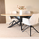 Lizzely Garden & Living Eettafel ovaal melamine 210cm Tommy lichtbruin ovale tafel Lizzely Garden & Living Eettafel ovaal melamine 210cm Tommy lichtbruin ovale tafel