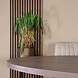 Lizzely Garden & Living Eettafel ovaal melamine 240cm Tommy grijs ovale tafel