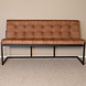 Lizzely Garden & Living Eetkamerbank 160cm Vito bruin microvezel