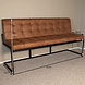 Lizzely Garden & Living Eetkamerbank 180cm Vito cognac microvezel Lizzely Garden & Living Eetkamerbank 180cm Vito cognac microvezel