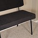 Lizzely Garden & Living Eetkamerbank 180cm Wendy zwart stof Lizzely Garden & Living Eetkamerbank 180cm Wendy zwart stof