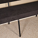 Lizzely Garden & Living Eetkamerbank 180cm Wendy zwart stof Lizzely Garden & Living Eetkamerbank 180cm Wendy zwart stof