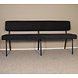 Lizzely Garden & Living Eetkamerbank 180cm Wendy zwart stof Lizzely Garden & Living Eetkamerbank 180cm Wendy zwart stof
