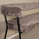 Lizzely Garden & Living Eetkamerbank 180cm Meggie taupe chenille eetbank Lizzely Garden & Living Eetkamerbank 180cm Meggie taupe chenille eetbank