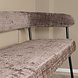 Lizzely Garden & Living Eetkamerbank 180cm Meggie taupe chenille eetbank Lizzely Garden & Living Eetkamerbank 180cm Meggie taupe chenille eetbank
