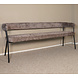 Lizzely Garden & Living Eetkamerbank 180cm Meggie taupe chenille eetbank Lizzely Garden & Living Eetkamerbank 180cm Meggie taupe chenille eetbank