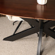 Lizzely Garden & Living Eettafel deens ovaal mangohout 160cm Austin walnoot bruin ovale tafel duurzaam mango eetkamertafel Lizzely Garden & Living Eettafel deens ovaal mangohout 160cm Austin walnoot bruin ovale tafel duurzaam mango eetkamertafel