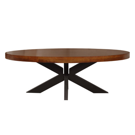Lizzely Garden & Living Salontafel ovaal mangohout 130cm Jimmy bruin Lizzely Garden & Living Salontafel ovaal mangohout 130cm Jimmy bruin