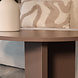 Lizzely Garden & Living Salontafel Japandi ovaal walnoot melamine 120cm Hano Lizzely Garden & Living Salontafel Japandi ovaal walnoot melamine 120cm Hano
