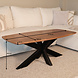 Lizzely Garden & Living Salontafel deens ovaal mangohout 120cm Livy zwart Lizzely Garden & Living Salontafel deens ovaal mangohout 120cm Livy zwart