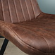 Lizzely Garden & Living Eetkamerstoel Susta bruin microvezel eetstoel Lizzely Garden & Living Eetkamerstoel Susta bruin microvezel eetstoel