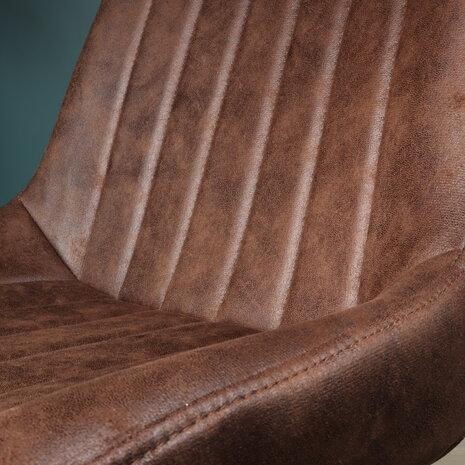 Lizzely Garden & Living Eetkamerstoel Susta bruin microvezel eetstoel Lizzely Garden & Living Eetkamerstoel Susta bruin microvezel eetstoel
