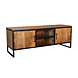 Lizzely Garden & Living TV meubel industrieel Liv duurzaam mangohout 130cm lengte mango
