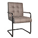 Lizzely Garden & Living Eetkamerstoel met armleuning Indy antraciet microvezel eetstoel Lizzely Garden & Living Eetkamerstoel met armleuning Indy antraciet microvezel eetstoel