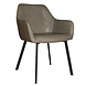 Lizzely Garden & Living Eetkamerstoel met armleuning Yurgan donkergroen kunstleder eetstoel Lizzely Garden & Living Eetkamerstoel met armleuning Yurgan donkergroen kunstleder eetstoel