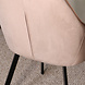 Lizzely Garden & Living Eetkamerstoel met armleuning Yurgan velvet champagne eetstoel Lizzely Garden & Living Eetkamerstoel met armleuning Yurgan velvet champagne eetstoel