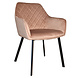 Lizzely Garden & Living Eetkamerstoel met armleuning Yurgan velvet champagne eetstoel Lizzely Garden & Living Eetkamerstoel met armleuning Yurgan velvet champagne eetstoel