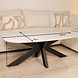 Lizzely Garden & Living Salontafel deens ovaal 120cm Elif marmerlook wit Lizzely Garden & Living Salontafel deens ovaal 120cm Elif marmerlook wit