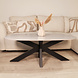 Lizzely Garden & Living Salontafel deens ovaal 120cm Elif marmerlook wit Lizzely Garden & Living Salontafel deens ovaal 120cm Elif marmerlook wit