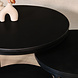 Lizzely Garden & Living Salontafel 3delig mangohout zwart Jaell industrieel massief hout duurzaam mango Lizzely Garden & Living Salontafel 3delig mangohout zwart Jaell industrieel massief hout duurzaam mango