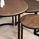 Lizzely Garden & Living Salontafel 3delig mangohout Jaell walnoot bruin industrieel duurzaam massief hout massief hout mango Lizzely Garden & Living Salontafel 3delig mangohout Jaell walnoot bruin industrieel duurzaam massief hout massief hout mango