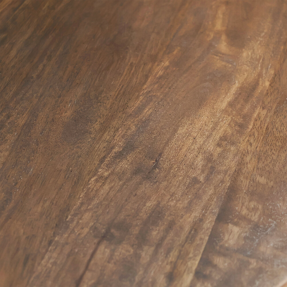 Salontafel 3delig mangohout Jaell walnoot bruin industrieel duurzaam massief hout massief hout mango Salontafel 3delig mangohout Jaell walnoot bruin industrieel duurzaam massief hout massief hout mango
