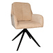 Lizzely Garden & Living Eetkamerstoel draaibaar Lieve taupe draaibare eetstoel Lizzely Garden & Living Eetkamerstoel draaibaar Lieve taupe draaibare eetstoel