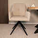 Lizzely Garden & Living Eetkamerstoel draaibaar Lieve taupe draaibare eetstoel Lizzely Garden & Living Eetkamerstoel draaibaar Lieve taupe draaibare eetstoel