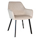 Lizzely Garden & Living Eetkamerstoel met armleuning Yurgan velvet taupe Lizzely Garden & Living Eetkamerstoel met armleuning Yurgan velvet taupe