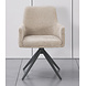 Lizzely Garden & Living Eetkamerstoel draaibaar met armleuning Nola taupe