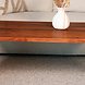 Lizzely Garden & Living Salontafel x poot mangohout 130cm Pato bruin