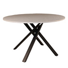 Eettafel rond Ronsi grijs 120cm ronde tafel Eettafel rond Ronsi grijs 120cm ronde tafel